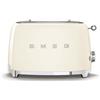 Smeg Tostapane 950W 50 STYLE 2x2 Panna TSF01CREU