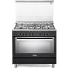 De Longhi Cucina a Gas 5 Fuochi Forno Elettrico 90x60 cm Classe A De Longhi PEMA 96 SG