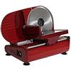 R.G.V. Affettatrice Elettrica RGV Lama 19 cm Motore 100W Acciaio Ausonia 190 Red