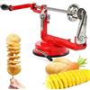SBUCCIA PATATE A SPIRALE TWISTER TAGLIA AFFETTA PELA PATATE MANUALE IN ACCIAIO