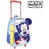CERDà ZAINO TOPOLINO MICKEY MOUSE TROLLEY SCUOLA MATERNA ASILO PRODOTTO UFFICIALE