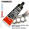 Visbella Forno Vetro Porta Colla Alte Temperature Silicone Guarnizione Nero RTV