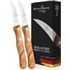 Does not apply Solingen Germany - Coltello per Verdure, Pelapatate, in Legno, 15,5 Curvo, Inoss
