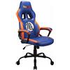 SUBSONIC Dragon Ball Z Original seida da Gioco, Metallo, Blu | Licenza Ufficiale, Ergonomica, Dondolo, Poggiatesta e Braccioli, Altezza Regolabile, per Adolescenti e Adulti