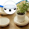 Supporto per piante con ruote, per spostare vasi di fiori, patio, casa,