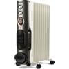 G3 Ferrari G60028 Radiatore ad Olio con Termoventilatore, Eco, 7 funzioni, 9 elementi riscaldanti