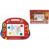 Lexibook, Nintendo Super Mario, Lavagna Magica Magnetica, Disegni Multicolore, Giocattolo Artistico per Ragazze e Ragazzi, Penna e timbri per Disegno, Blu/Rosso, CRNI550LXB