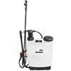 MaxxGarden Spruzzatore da giardino per piante ed erbe cattive con tracolla extra, 16 l, 52 x 38 cm, bianco