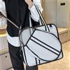 Borsa Da Tennis con Scomparto per Scarpe E Accessori Sportivi Realizzata in Tela