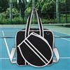 Borsa Da Tennis con Scomparto per Scarpe E Accessori Sportivi Realizzata in Tela