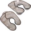 2 Pcs Accessorio Per Permanente Dei Capelli Vassoio Lavatesta Ciotole Tinture