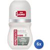 Borotalco 6x Bundle Borotalco Deodorante Roll-On 50 Ml. Uomo Invisible Dry