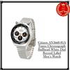 Citizen Orologio da uomo Citizen AN3660-81A Tsuno Chronograph Bullhead quadrante bian...