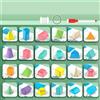 24 pezzi di forme geometriche, solidi geometrici per forniture scolastiche,