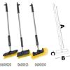 Klovoo Spazzolone Telescopico Lavaggio Barca - Varie Angolature Kit Pulizia Mafrast