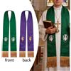Pastore Scialle Sacerdote Fascia Sciarpa Stola Ministro Cresima Clero Messa