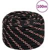 vidaXL Corda Nautica Nera 20 mm 100 m in Polipropilene