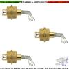 Securvera Porte Corrazzate Allarme 3 Contatti Magnetici Ottone Incasso Antifurto Cancelli