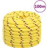 vidaXL Corda Nautica Gialla 20 mm 100 m in Polipropilene