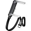 Does not apply Sideways - Caricatore per Telefono, Cavo Di Ricarica 2 in 1 Con Supporto per Tel