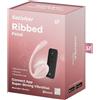 SATISFYER - RIBBED PETAL STIMOLATORE CON TELECOMANDO G POINT ROSE APP FREE