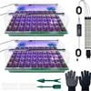Does not apply Vassoio Germinazione,2 Pezzi 120 Cellule Con Luce Solare a Spettro Completo Kit,