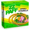 COPYR 10 PACCHI SPIRALI ANTIZANZARE CITRONELLA ZZ PAFF - 100 SPIRALI TOTALI