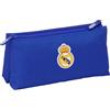 safta Real Madrid - Beauty case per bambini con cerniera semplice, ideale per bambini di diverse età, comodo e versatile, qualità e resistenza, 22 x 8 x 10 cm