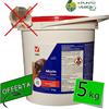 Vebi MURIN FORTE GRANO 5 kg grano rosso veleno topi ratti topicida ratticida