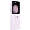 Samsung Originale Samsung Galaxy Z Flip5 Custodia Silicone con Anello - Lavanda (Viola)