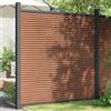 vidaXL Pannello di Recinzione Marrone 180x186 cm in WPC