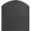 BricoShop24 Pedana Salvapavimento per Stufa a Legna Pellet in Acciaio 100x90 cm