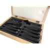 HOLZMANN MASCHINEN SET UTENSILI AD INSERTO PLACCHETTA PER TORNIO FERRO METALLO HOLZMANN 9TLG10