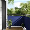 vidaXL Paravento da Balcone Blu 90x1000 cm 100% Poliestere Oxford