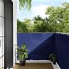 vidaXL Paravento da Balcone Blu 120x1000 cm 100% Poliestere Oxford