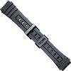 Does not apply Cinturino Orologio Nero in Gomma Resina Compatibile Con Casio F-91 F-91W F-105 F