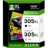 NewLift Compatibili HP DeskJet 2820e,tampante Multifunzione a Getto d'Inchiostro