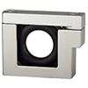 RIEGLER 116613-UB 300 - Elemento di collegamento o fissaggio a parete, con staffa a forma di U BG300, 1 pezzo