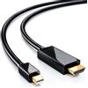 QGECEN Cavo Thunderbolt a HDMI Mini DisplayPort a HDMI Cavo