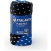 Hermet Plaid in Pile Atalanta coperta Bergamo calcio prodotto ufficiale 120x150 cm