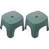 2 sgabelli in plastica per WC, sgabello per WC, sgabello per bagno, sgabello
