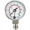 RIEGLER 102483-4009 - Manometro, acciaio CrNi, G 1/4 radiale inferiore, 0-100,0 bar, Ø 63, 1 pz
