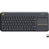 Logitech K400 Plus Tastiera Wireless Touch TV, Facili Controlli Multimediali e