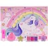 Accentra Calendario dell'Avvento BEAUTIFUL UNICORN per bambini, riempito con 24 sorprese di bellezza, magica agenda di Natale in rosa, idea regalo per fan di ragazze e unicorni