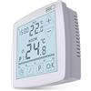 EMOS - Termostato digitale per ambiente con OpenTherm - programmabile, cablato 230 V - Sistemi di riscaldamento/raffreddamento con sensore a pavimento - Regolazione temperatura 7-30 °C - Montaggio a