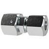 RIEGLER Riduzione, cono di tenuta, tubo esterno Ø manicotti 8/6 mm, PN max. 630 bar, SW1 14, SW2 17, SW3 19, acciaio zincato.