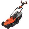 BLACK+DECKER RASAERBA 1400 W, LARGHEZZA TAGLIO 34 CM, 6 ALT. TAGLIO 20-70 MM, E-DRIVE, CAPACITA' CESTO 40 L, INNOVATIVA IMPUGNATURA EASY STEER PER LA MASSIMA MANOVRABILITA' BEMW461ES-QS