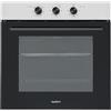 Apelson Forno statico AMS 5001 X Grande Capacità 76L 6 Funzioni 5 Livelli Posizionamento Porta Panoramica Vetro Freddo Accessori Inclusi Facile Pulizia Colore Inox e Nero