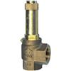 RIEGLER 222.04-10,0 - Valvola di sicurezza angolare, vapore sellato, G 3/4, pressione di risposta 4,5 Bar