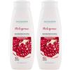 Naturaverde | Natural Beauty - Bagnoschiuma Melograno, Rigenerante, Docciaschiuma Famiglia, Bagnodoccia Uomo e Donna, Sapone per il Corpo, 750ml (Confezione da 2)